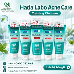 Kem rửa mặt cho da mụn, nhạy cảm HADA LABO ( XANH LÁ )
