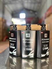 Dầu gội Romano Gentleman 650g ( màu đen )  X 12 CHAI
