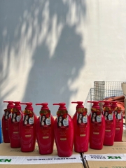 DẦU GỘI TSUBAKI ĐỎ 490ML X 9 CHAI