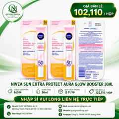 86014 - Serum chống nắng Nivea Sun Sáng Da Nâng Tone SPF50 PA+++ (30ml) X 12 chai