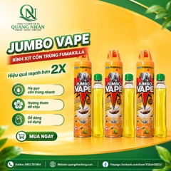 XỊT CÔN TRÙNG JUMBO VAPE G H.CCHANH 600 ML + NRC SL 400G x 12 BỘ