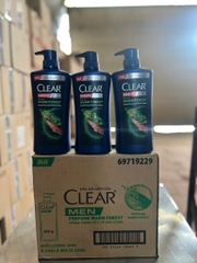 DẦU GỘI CLEAR MEN HƯƠNG GIÓ BIỂN & HỔ PHÁCH 600G x 8 chai