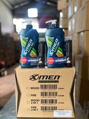 727312-TẮM GỘI XMEN WOOD 650G + TANG TG VEGAS 150G X7 BỘ