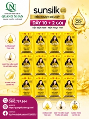 DẦU GỘI SUNSILK MỀM MƯỢT DIỆU KỲ 6g x 10+2 x 84 dây