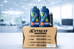 727312-TẮM GỘI XMEN WOOD 650G + TANG TG VEGAS 150G X7 BỘ