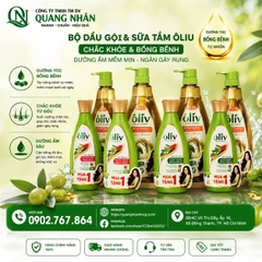 DẦU TẮM ÔLIV SÁNG DA 650ML+250ml x 8 BỘ/THÙNG
