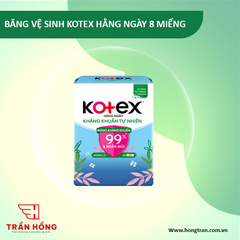 BĂNG VỆ SINH KOTEX HẰNG NGÀY - 8 MIẾNG  x 48 gói