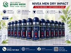 81610 LĂN NGĂN MÙI NAM NIVEA KHÔ THOÁNG 50ML x 24 CHAI