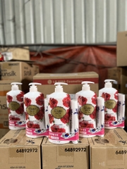 SỮA TẮM DOUBLE RICH HOA HỒNG 800G +(1CHAI 200ML) X 12 BỘ