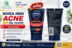 83940 SỮA RỬA MẶT NIVEA NAM ACNE REDUCTION DETOX MUD 100G x 24 CHAI