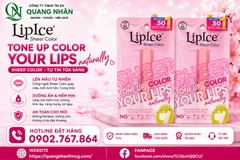 Son Dưỡng Môi LIPICE SHEER COLOR hương táo 2.4 G X 40 CÂY