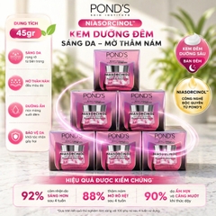 KEM DƯỠNG DA PONDS SÁNG MỊN RẠNG RỠ BAN ĐÊM 50G x 12 chai