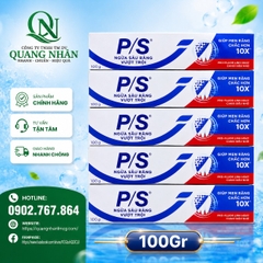 KEM ĐÁNH RĂNG P/S NGỪA SÂU RĂNG VƯỢT TRỘI 100G x 60 ỐNG