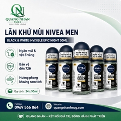 98960 Lăn ngăn mùi NAM B&W EPIC NIGHT 50ML x 24 chai