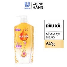 DẦU XẢ SUNSILK MỀM MƯỢT DIỆU KỲ 640g/8 Chai