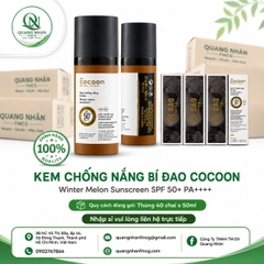 Cocoon kem chống nắng bí đao 50ml