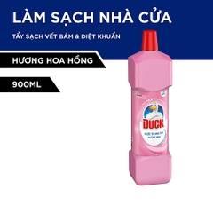 TẨY NHÀ TẮM DUCK - HUONG HOA HONG 900ML x 12 chai