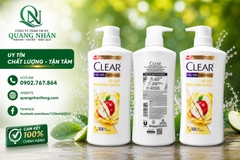 DẦU GỘI CLEAR 48 GIỜ SẠCH GÀU NGỨA 630g x 8 CHAI