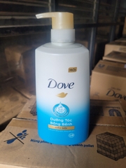 DẦU GỘI DOVE DƯỠNG TÓC BỒNG BỀNH 640G x 8 chai