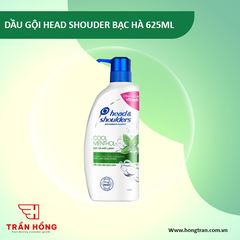 DẦU GỘI HEAD SHOUDER BẠC HÀ 625ML * 6 CHAI