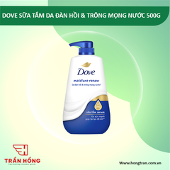 DOVE SỮA TẮM  SERUM TÁI TẠO ĐỘ ẨM 500G X 12 CHAI