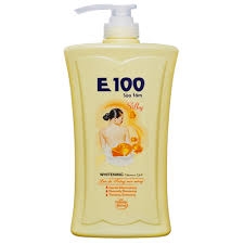 SỮA TẮM E100 HOA HỒNG 1200ML VÀNG