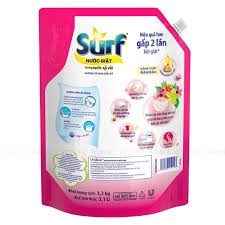 NƯỚC GIẶT SURF CỎ HOA DIỆU KÌ 3.6KG TẶNG x 4 BỘ