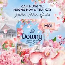 DOWNY PREMIUM PARFUM Korea Spring túi 3 lít x 4 túi
