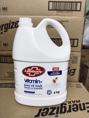 NƯỚC RỬA TAY LIFEBUOY DƯỠNG ẨM 4KG x 3 CAN
