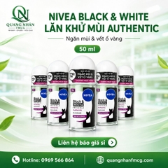 91816 Lăn ngăn mùi NU B&W AUTHENTIC 50ML x 24 chai