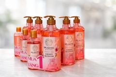 SỮA TẮM THIÊN NHIÊN PURITE CHERRY BLOSSOM HƯƠNG HOA ANH ĐÀO850ml+ 250ml /12 bộ/THÙNG