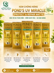 KEM CHỐNG NẮNG POND'S CHỐNG NẮNG & KIỀM DẦU 50G x 6 hộp