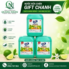 NƯỚC RỬA CHÉN GIFT CHANH CAN 9.5KG