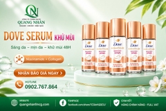 LĂN KHỬ MÙI DOVE (cam) Tinh Chất Serum Thu Nhỏ Lỗ Chân Lông 45ml x 24 chai