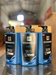 DẦU GỘI ROMANO FORCE 650ML ( xanh dương ) X 12 CHAI