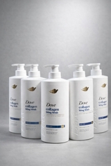 DẦU GỘI DOVE PHỤC HỒI HƯ TỔN MÀU XANH 880ML X 8 CHAI ( MẪU MỚI )