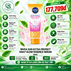86092 NIVEA SUN BODY DAILY GLOW 180ML X 12 TUÝP