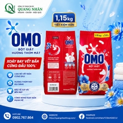 BỘT GIẶT OMO CÔNG NGHỆ XANH 1.15KG X 12 GÓI