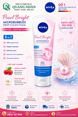 81295 SỮA RỬA MẶT NIVEA SÁNG DA NGỌC TRAI 100G x 24 CHAI