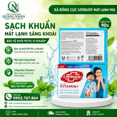 XÀ BÔNG CỤC LIFEBUOY MÁT LẠNH   72 CỤC X90G