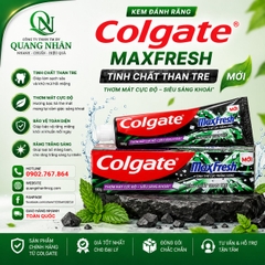 KEM ĐÁNH RĂNG COLGATE MAXFRESH TINH CHẤT THAN TRE 180G x 36 ỐNG