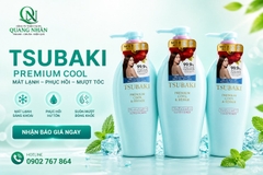 DẦU XẢ TSUBAKI XANH 450ML X 9 CHAI