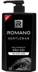 Dầu gội Romano Gentleman 650g ( màu đen )  X 12 CHAI