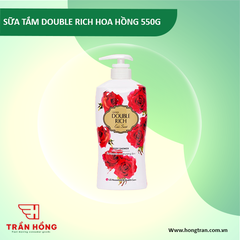 SỮA TẮM DOUBLE RICH HOA HỒNG 550G X 10 CHAI