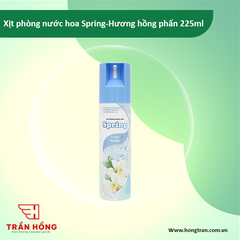 Xịt phòng nước hoa Spring - Hương phấn 225ml x 24 chai