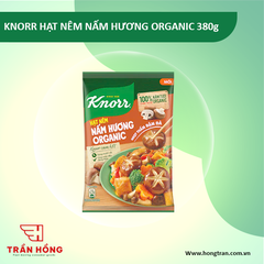 HẠT NÊM KNORR NẤM HƯƠNG ORGANIC 380g x 16 Gói
