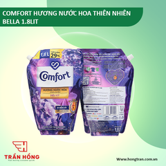 NƯỚC XẢ VẢI COMFORT HUONG NUOC HOA THIÊN NHIÊN DIỆU KỲ 1.8L X 4 TÚI