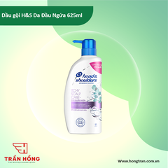 Dầu gội H&S Da Đầu Ngứa 625ml x6 chai (3.24)
