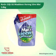 Nước Giặt Xả Maxkleen Hương Sớm Mai 3.8kg x 3 TÚI