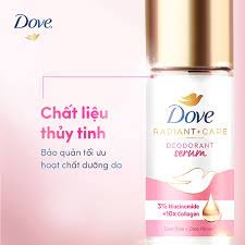 LĂN KHỬ MÙI DOVE (hồng) Tinh Chất Serum Sáng Mịn Đều Màu 45ml x 24 chai
